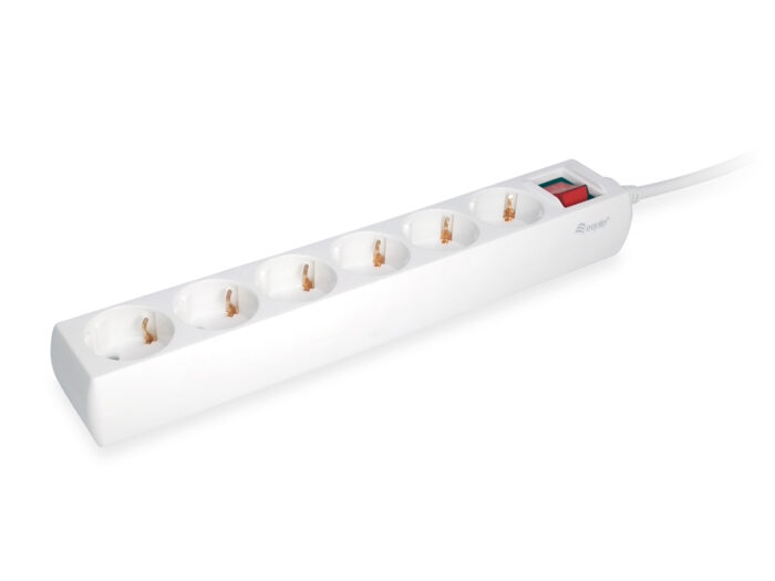 6-Outlet Power Strip with switch