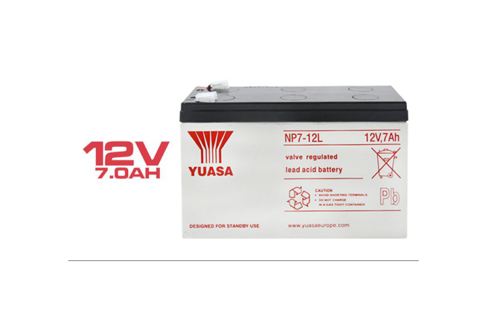 Bateria Yuasa NP7-12L chumbo ácido 12V 7Ah