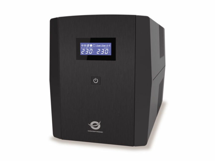 ZEUS08E 1500VA 900W UPS, IEC, Linha interactiva