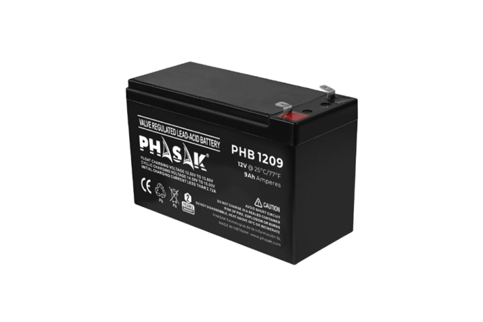 Bateria Phasak 12V 9Ah - Image 3