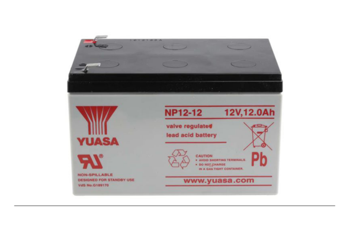 Bateria Yuasa NP12-12 chumbo ácido 12V 12Ah