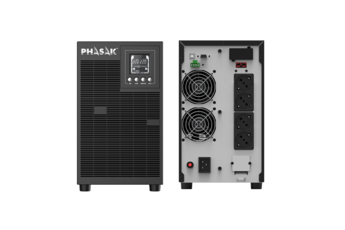 UPS PHASAK LCD On-Line 3000 VA - Image 2